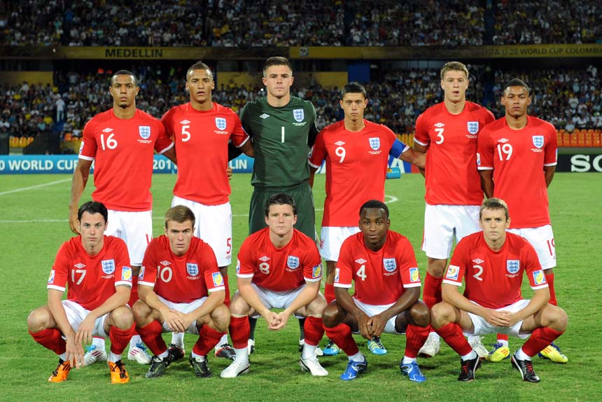 England U20s v Argentina.